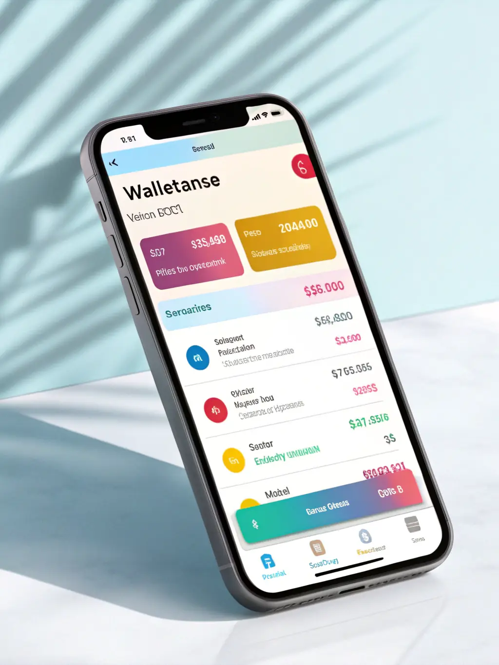 A screenshot of the Mint budgeting app interface on a smartphone, showcasing its expense tracking and budgeting features, used in the context of a review on BudgetTogether Co.